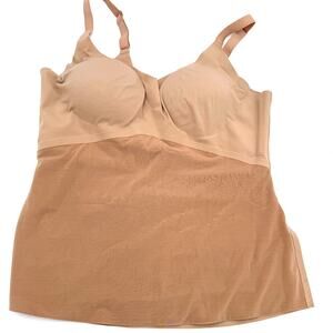 Honeylove Liftwear Cami Shaping Tank Top Wireless Bra Size XL